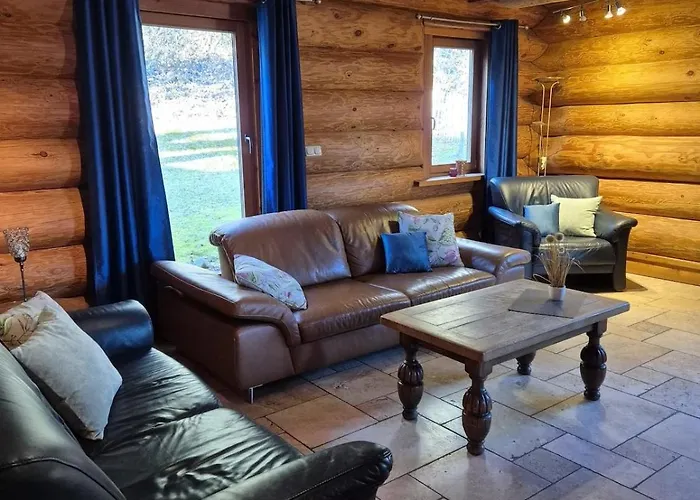 Holiday home Rursee Eifel-chalet Mit Seeblick Und Wellnessbereich