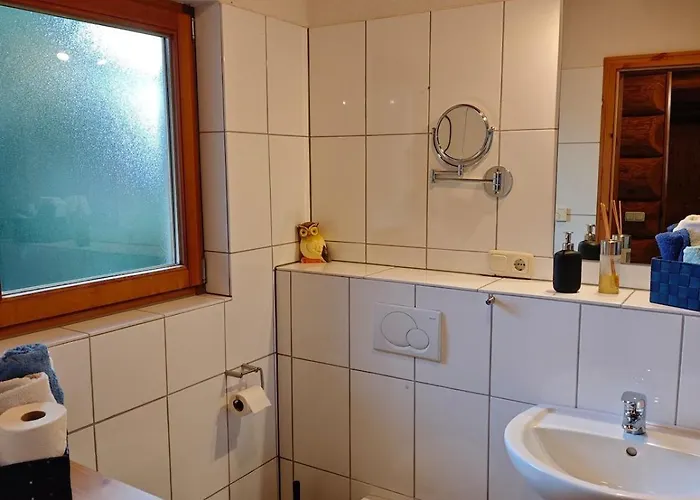 Holiday home Rursee Eifel-chalet Mit Seeblick Und Wellnessbereich