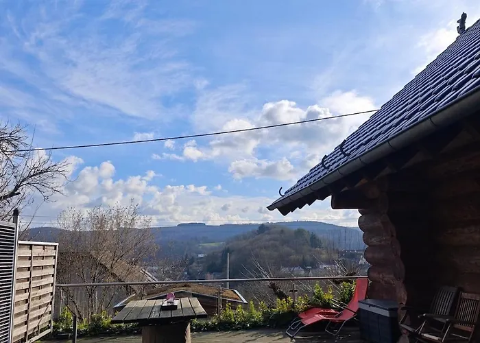 Rursee Eifel-chalet Mit Seeblick Und Wellnessbereich Tatil Evi