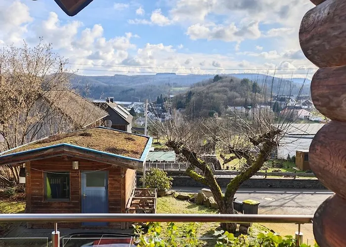 Rursee Eifel-chalet Mit Seeblick Und Wellnessbereich Simmerath