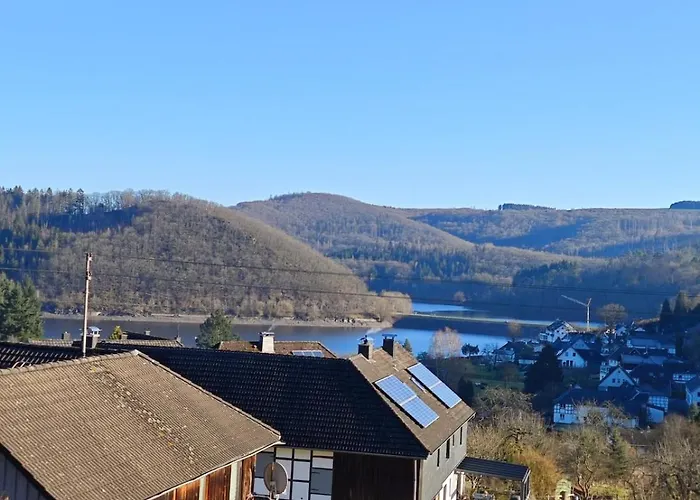 Rursee Eifel-chalet Mit Seeblick Und Wellnessbereich
